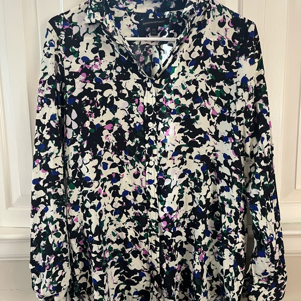 Women's Multicolor Printed Top Banana republic XS